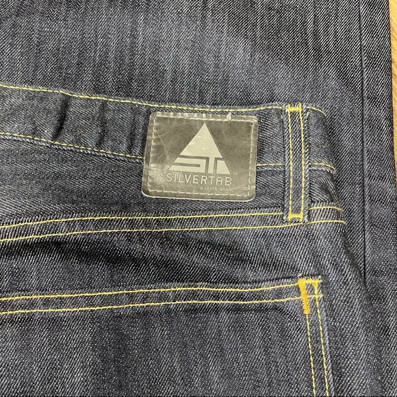 Vintage Levi's Silvertab Baggy Strsight Men's Jeans Size 33x30 - Picture 10 of 15